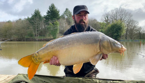 A carp from Linstant, Jan 2023