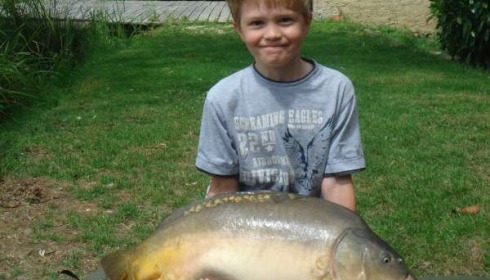 A carp from Mas Bas Lotus Lake, Aug 2011