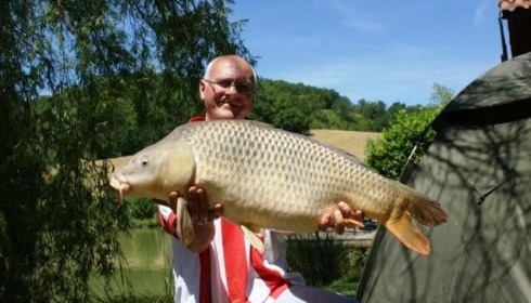 A carp from Mas Bas Lotus Lake, May 2011