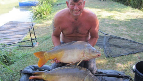 A carp from Mas Bas Lotus Lake, Andy Swain, Jul 2013