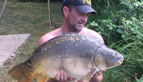 A carp from Mas Bas Lotus Lake, James Harford, Jul 2015