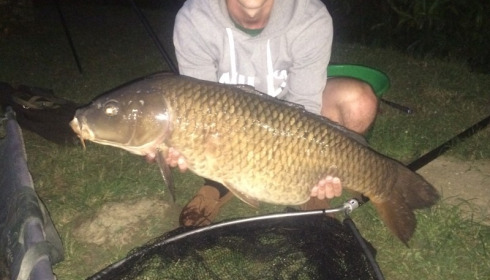 A 29 lb 12 oz carp from Mas Bas Lotus Lake, Lloyd Benson, Jun 2016