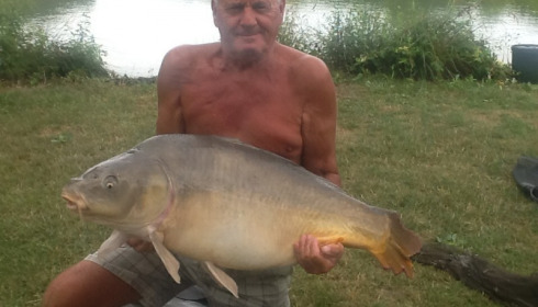 A carp from Mas Bas Lotus Lake, John Welch, Jun 2014