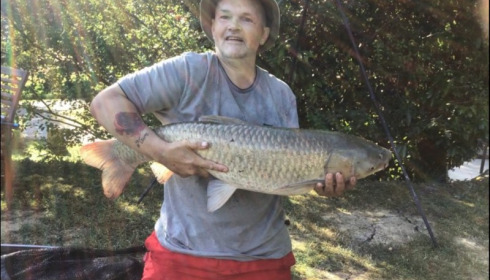 A grass carp from Mas Bas Lotus Lake, Anthony Smith, Jul 2019