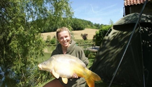 A carp from Mas Bas Lotus Lake, Renatta Jackson, May 2011