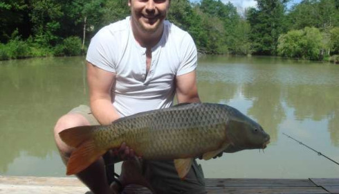 A carp from Mas Bas Lotus Lake, Jul 2011