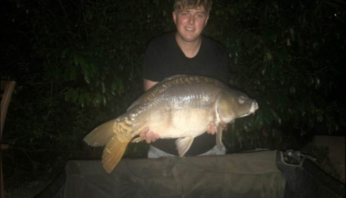 A carp from Mas Bas Lotus Lake, Oct 2018