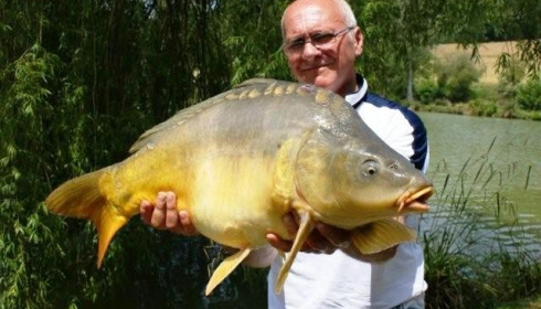 A carp from Mas Bas Lotus Lake, May 2011