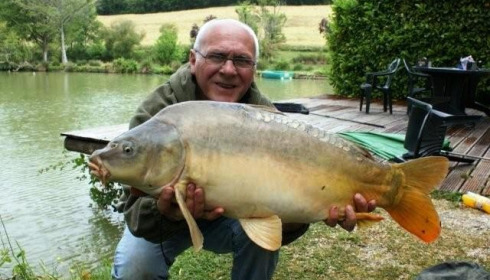 A carp from Mas Bas Lotus Lake, May 2011