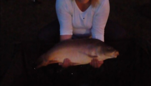 A 21 lb 10 oz carp from Mas Bas Main Lake, Jemma Louise Griffiths, Sep 2018
