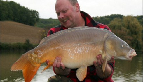A carp from Mas Bas Main Lake, Sander Beijderwellen, Oct 2019