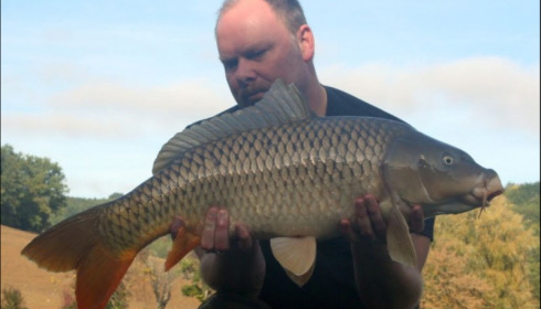 A carp from Mas Bas Main Lake, Sander Beijderwellen, Oct 2019