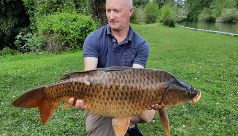 A 23 lb 9 oz fish from Mas Bas Main Lake, Common, Apr 2022