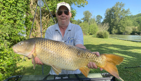 A fish from Mas Bas Main Lake, May 2022