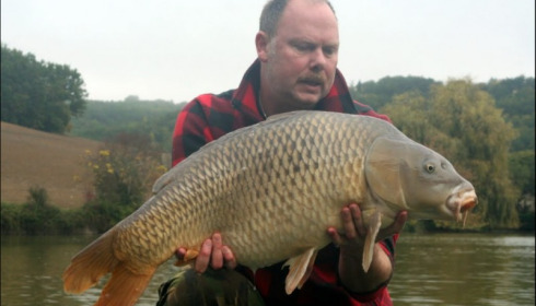 A carp from Mas Bas Main Lake, Sander Beijderwellen, Oct 2019