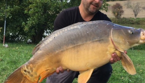 A carp from Mas Bas Main Lake, Alan Hicks, Oct 2017