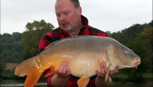 A carp from Mas Bas Main Lake, Sander Beijderwellen, Oct 2019