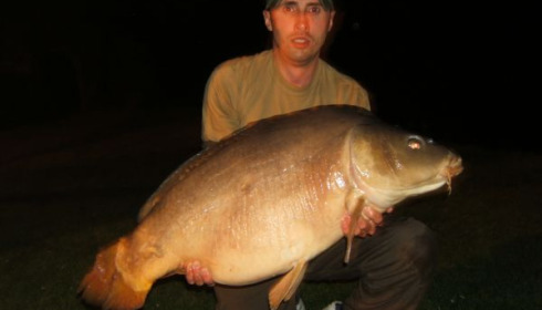 A carp from Mas Bas Main Lake, Jason, May 2009