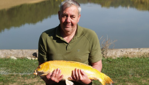 A carp from Mas Bas Main Lake, Nick Green, Oct 2016