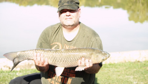 A carp from Mas Bas Main Lake, Martin Rowan, Oct 2016