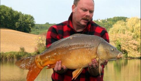 A carp from Mas Bas Main Lake, Sander Beijderwellen, Oct 2019