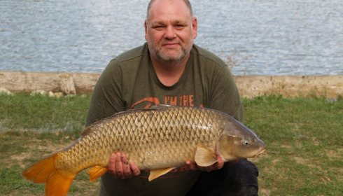 A carp from Mas Bas Main Lake, Martin Rowan, Oct 2016