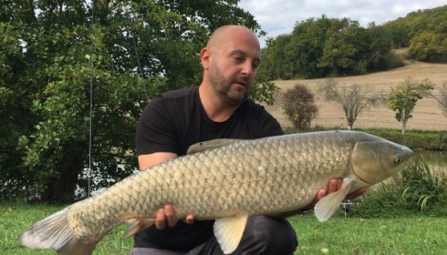 A carp from Mas Bas Main Lake, Alan Hicks, Oct 2017