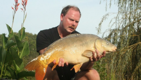 A carp from Mas Bas Main Lake, Sander Beijderwellen , Oct 2014