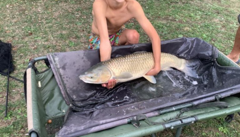 A fish from Mas Bas Main Lake, Oct 2022
