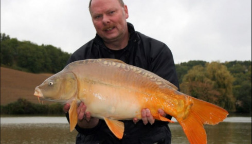 A carp from Mas Bas Main Lake, Sander Beijderwellen, Oct 2019