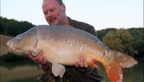 A carp from Mas Bas Main Lake, Sander Beijderwellen, Oct 2019