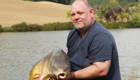 A carp from Mas Bas Main Lake, Martin Rowan, Oct 2016