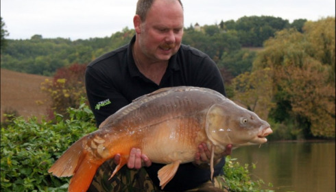 A carp from Mas Bas Main Lake, Sander Beijderwellen, Oct 2019