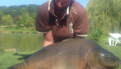 A carp from Mas Bas Main Lake, Helen Ward, Aug 2014