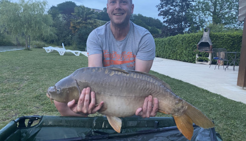 A fish from Mas Bas Main Lake, May 2022