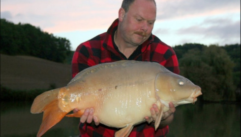 A carp from Mas Bas Main Lake, Sander Beijderwellen, Oct 2019