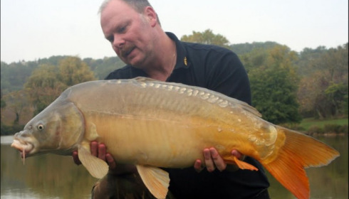A carp from Mas Bas Main Lake, Sander Beijderwellen, Oct 2019