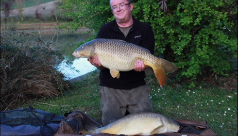 A carp from Mas Bas Main Lake, McIntyre Party, Apr 2019