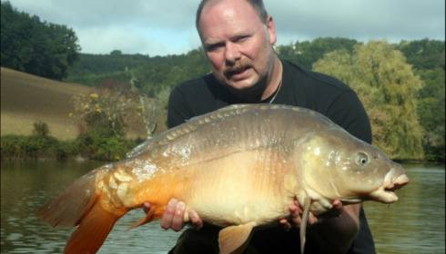 A carp from Mas Bas Main Lake, Sander Beijderwellen, Oct 2019