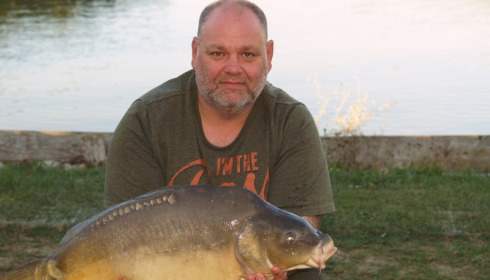 A carp from Mas Bas Main Lake, Martin Rowan, Oct 2016