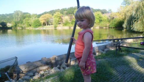 A carp from Mas Bas Main Lake, Molly Hewitt, Sep 2016