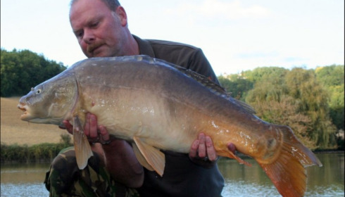 A carp from Mas Bas Main Lake, Sander Beijderwellen, Oct 2019