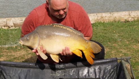 A carp from Mas Bas Main Lake, Martin Rowan, Oct 2016