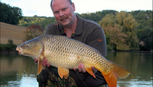 A carp from Mas Bas Main Lake, Sander Beijderwellen, Oct 2019