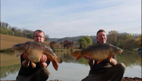 A carp from Mas Bas Main Lake, McIntyre Party, Apr 2019