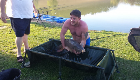 A carp from Mas Bas Main Lake, Paul Bridges, May 2017
