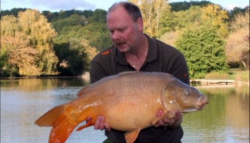 A carp from Mas Bas Main Lake, Sander Beijderwellen, Oct 2019