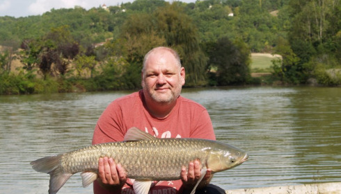 A grass carp from Mas Bas Main Lake, Martin Rowan, Oct 2016