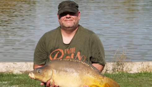 A carp from Mas Bas Main Lake, Martin Rowan, Oct 2016