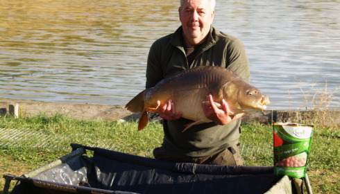 A carp from Mas Bas Main Lake, Nick Green, Oct 2016